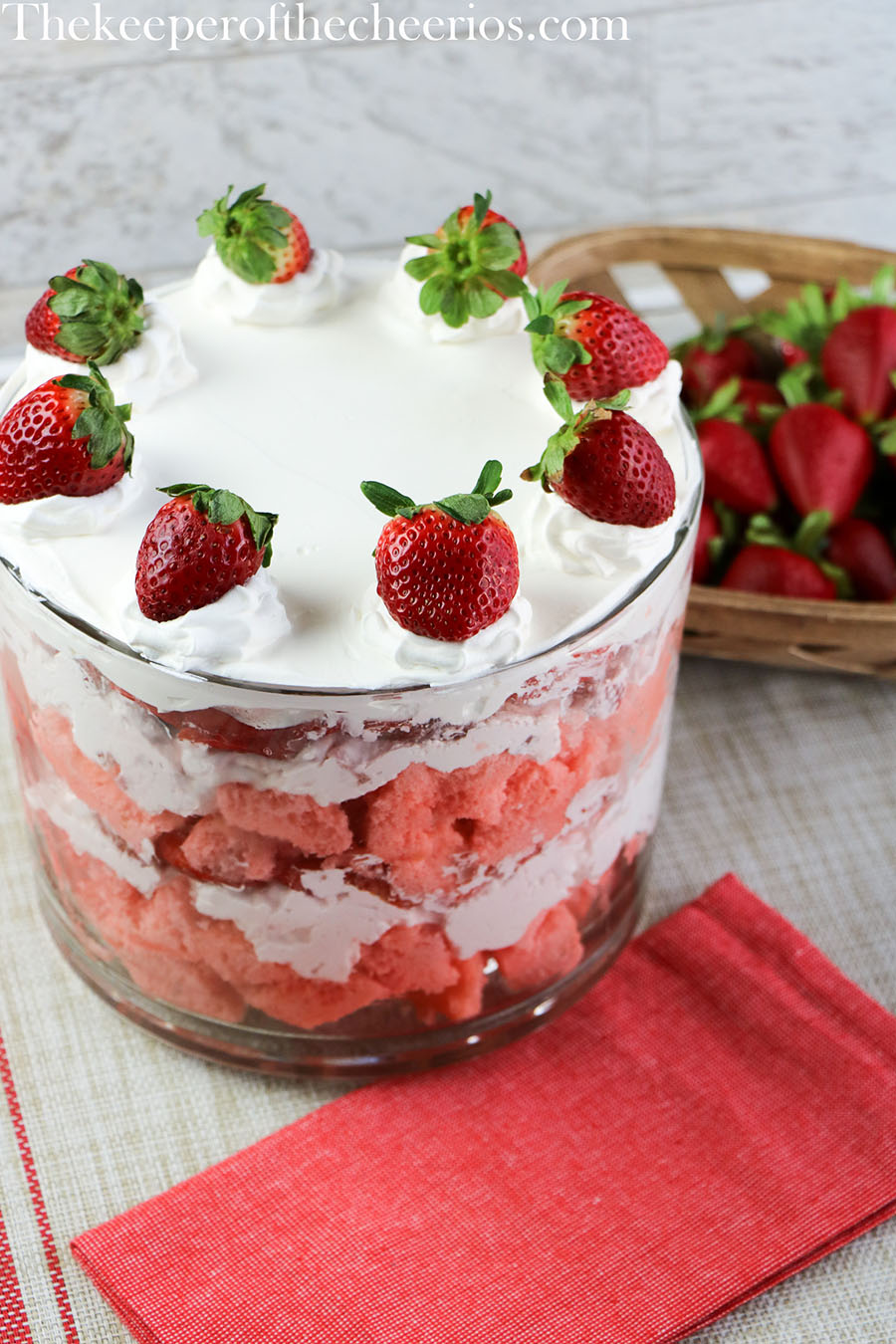 Strawberry Trifle - The Keeper of the Cheerios