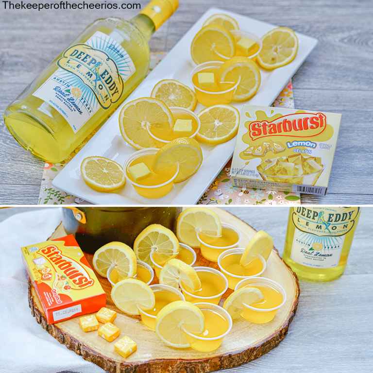 Yellow Starburst Jello Shots The Keeper of the Cheerios