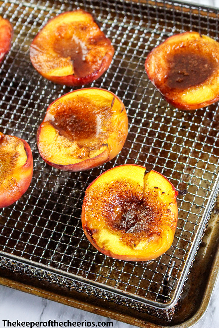 Air-Fryer-Peaches-5