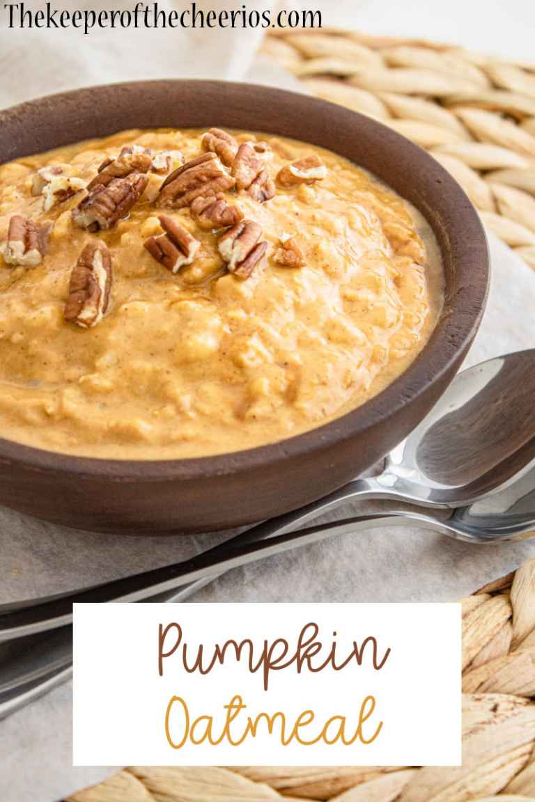 Instant Pot Pumpkin Oatmeal The Keeper of the Cheerios