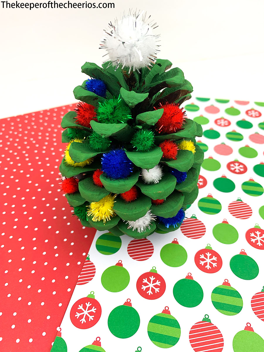 Pine-Cone-Christmas-Tree-craft-7