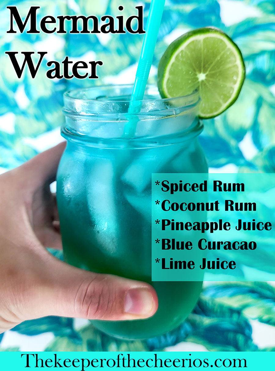 Mermaid Water Cocktail