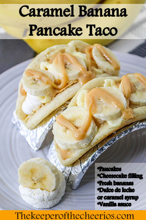 banana pancake taco smm