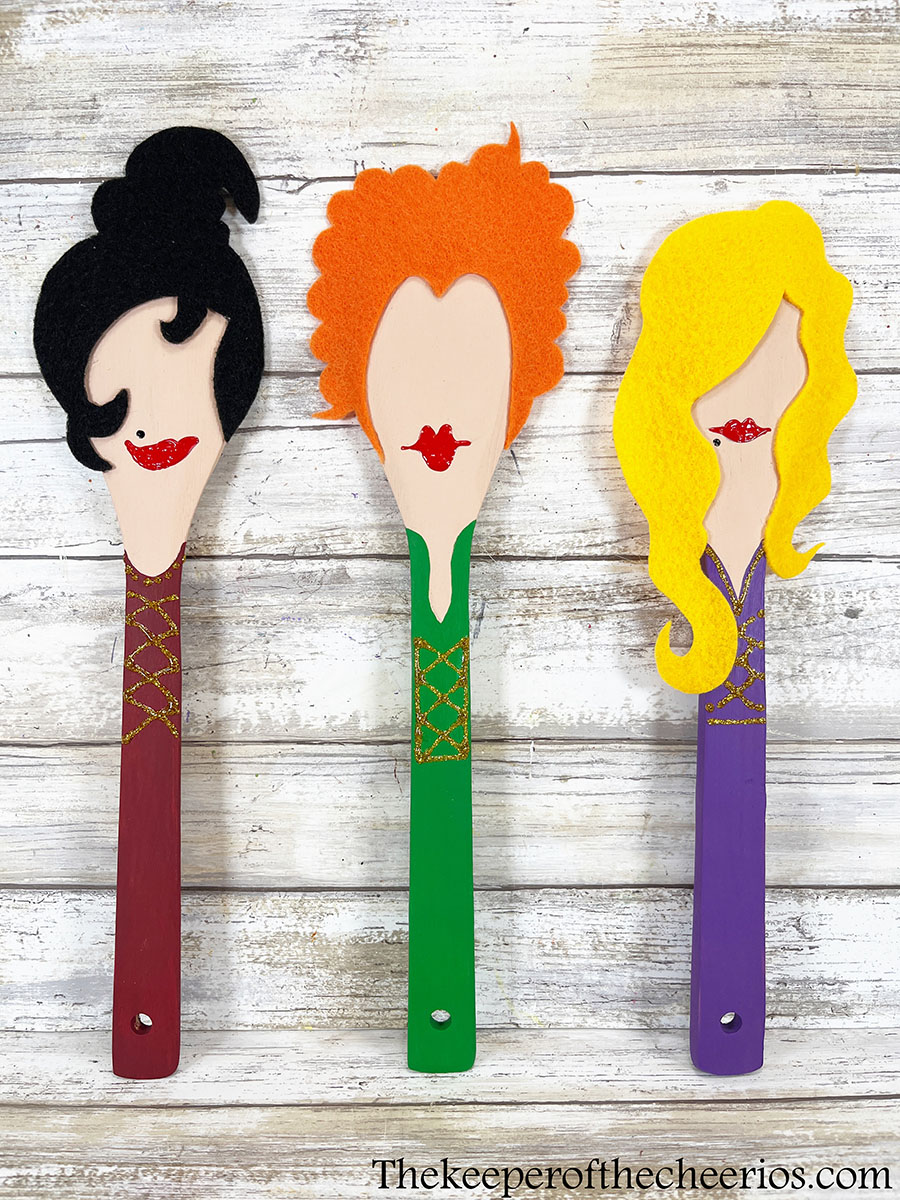 sanderson sisters wood spoons 7