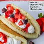 strawberry cheesecake pancake taco smm